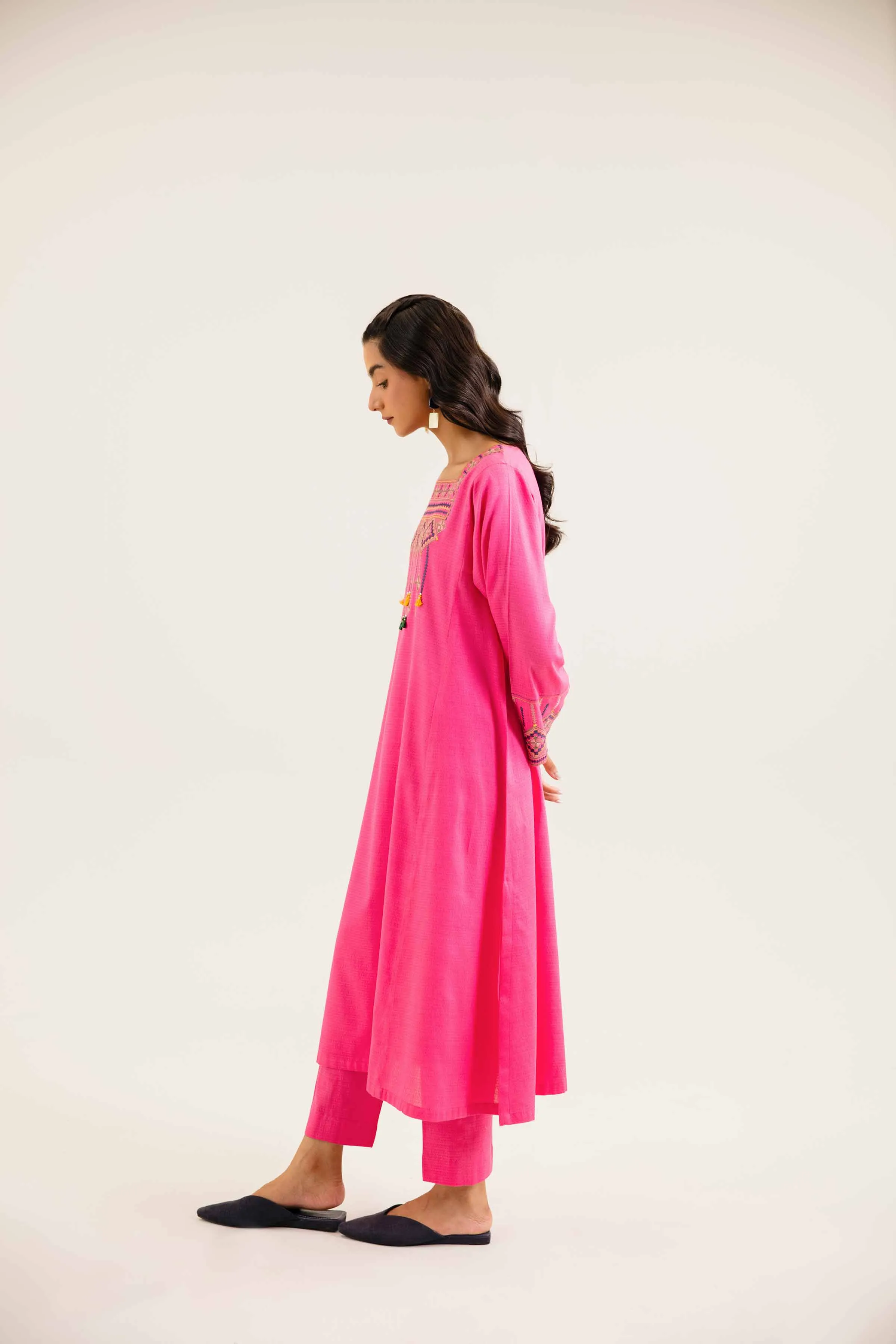 2 Piece - Embroidered Suit - PW24-264