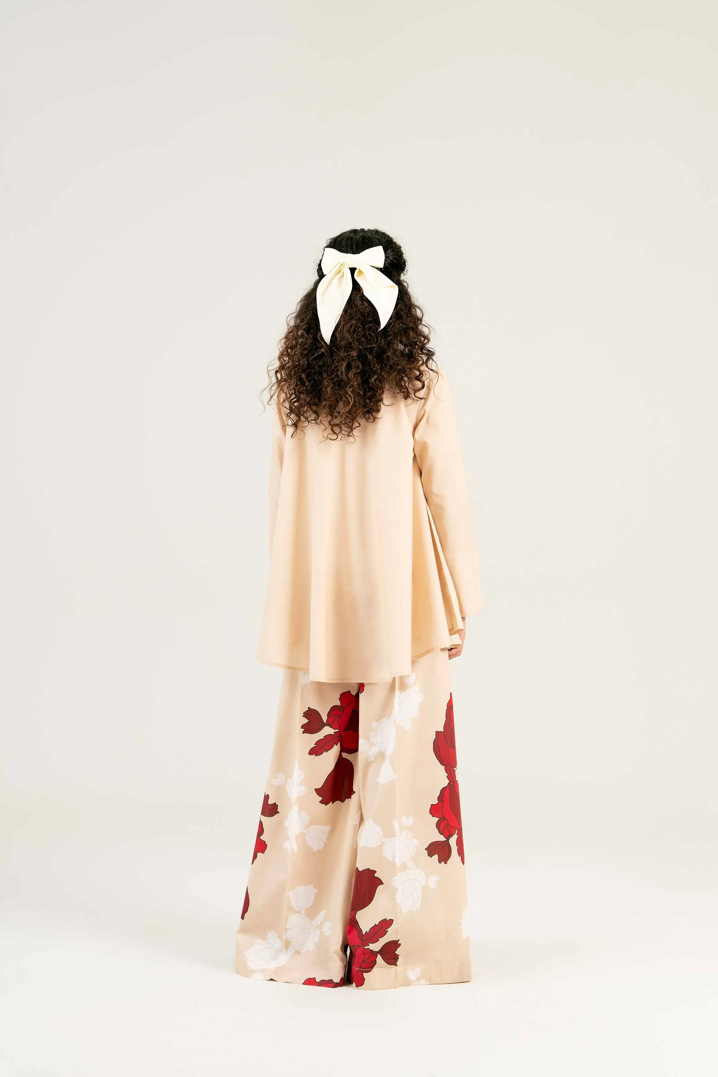 2 Piece - Printed Embroidered Suit - AS25-35