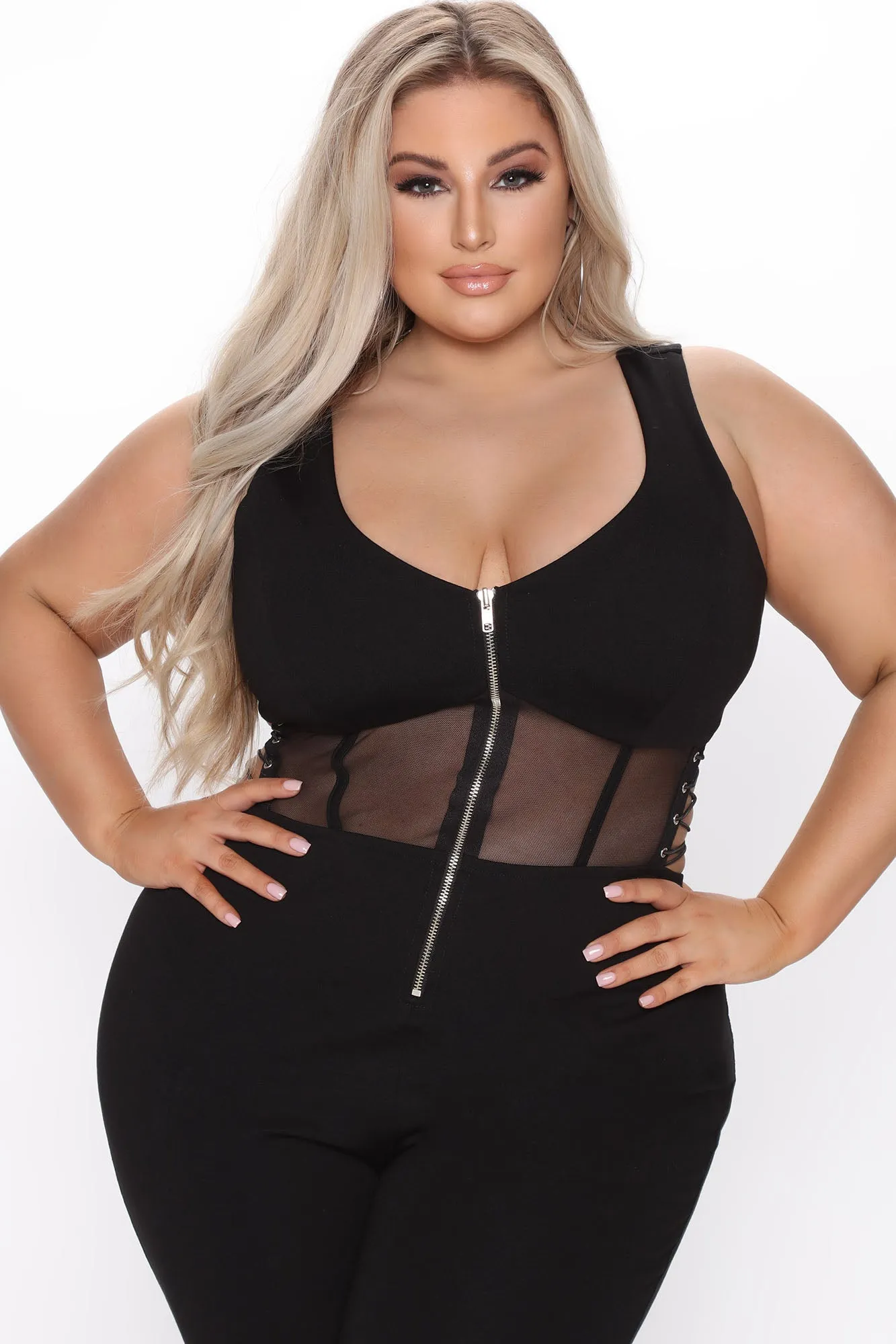 Always On Guard Jumpsuit - Black