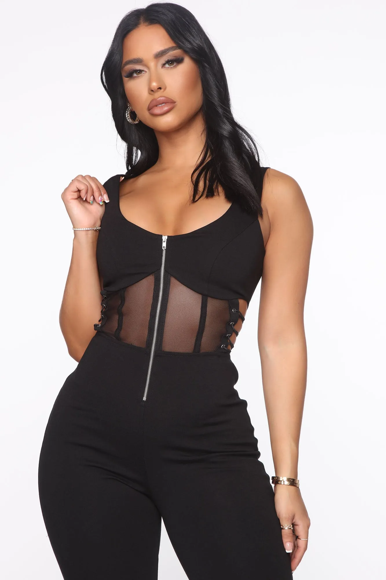 Always On Guard Jumpsuit - Black
