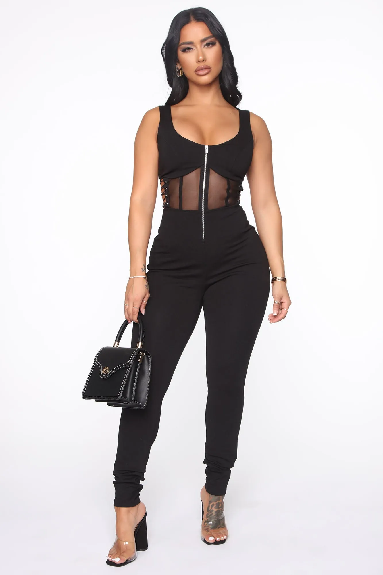 Always On Guard Jumpsuit - Black