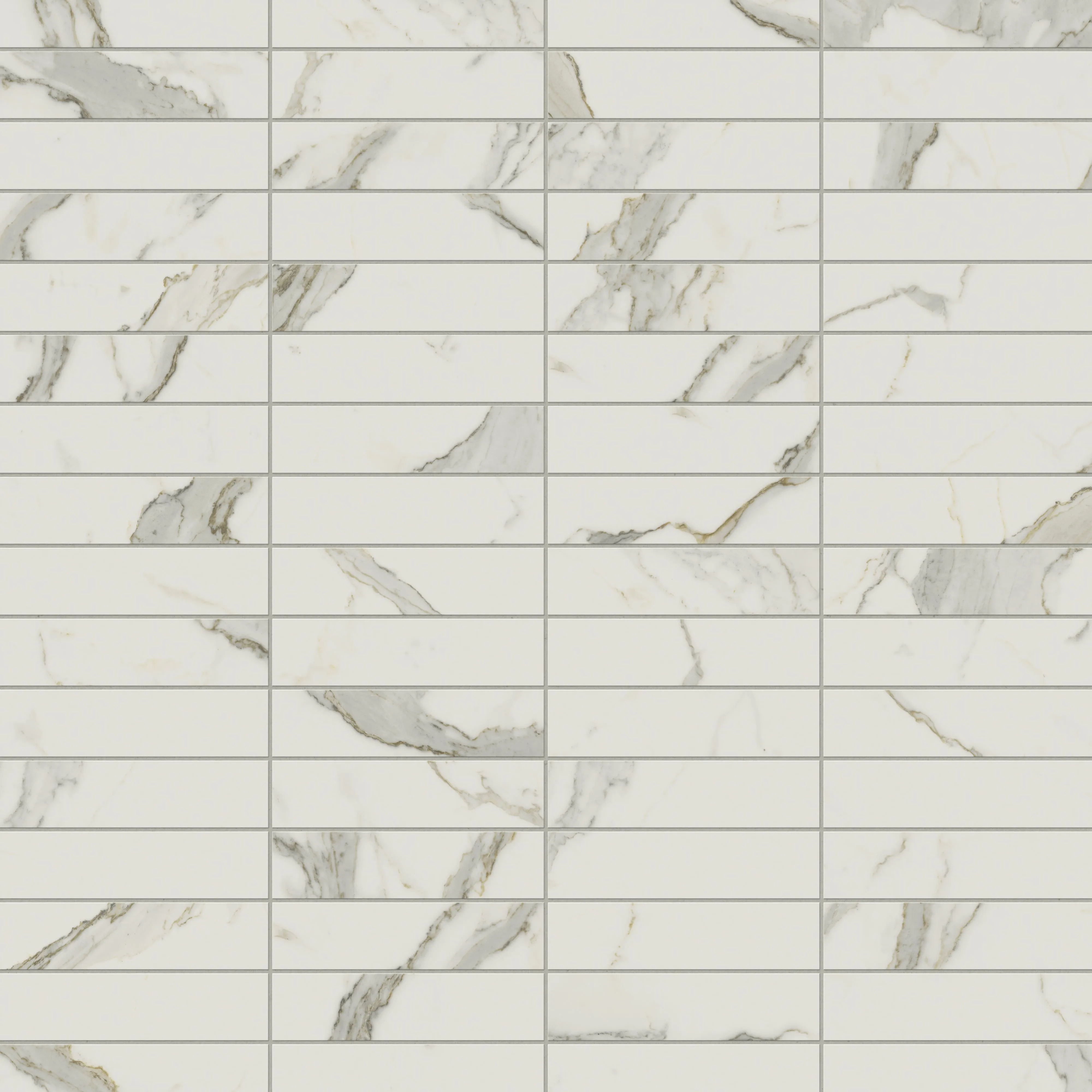 Aniston 3x12 Polished Porcelain Tile in Calacatta Top