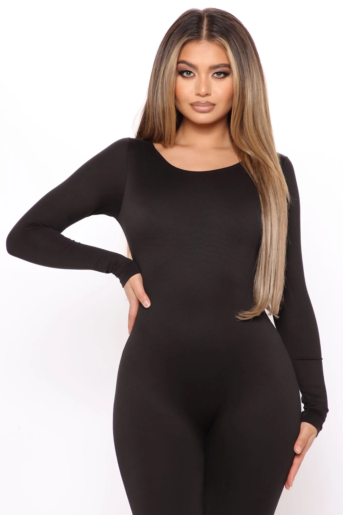 Back To You Jumpsuit - Black