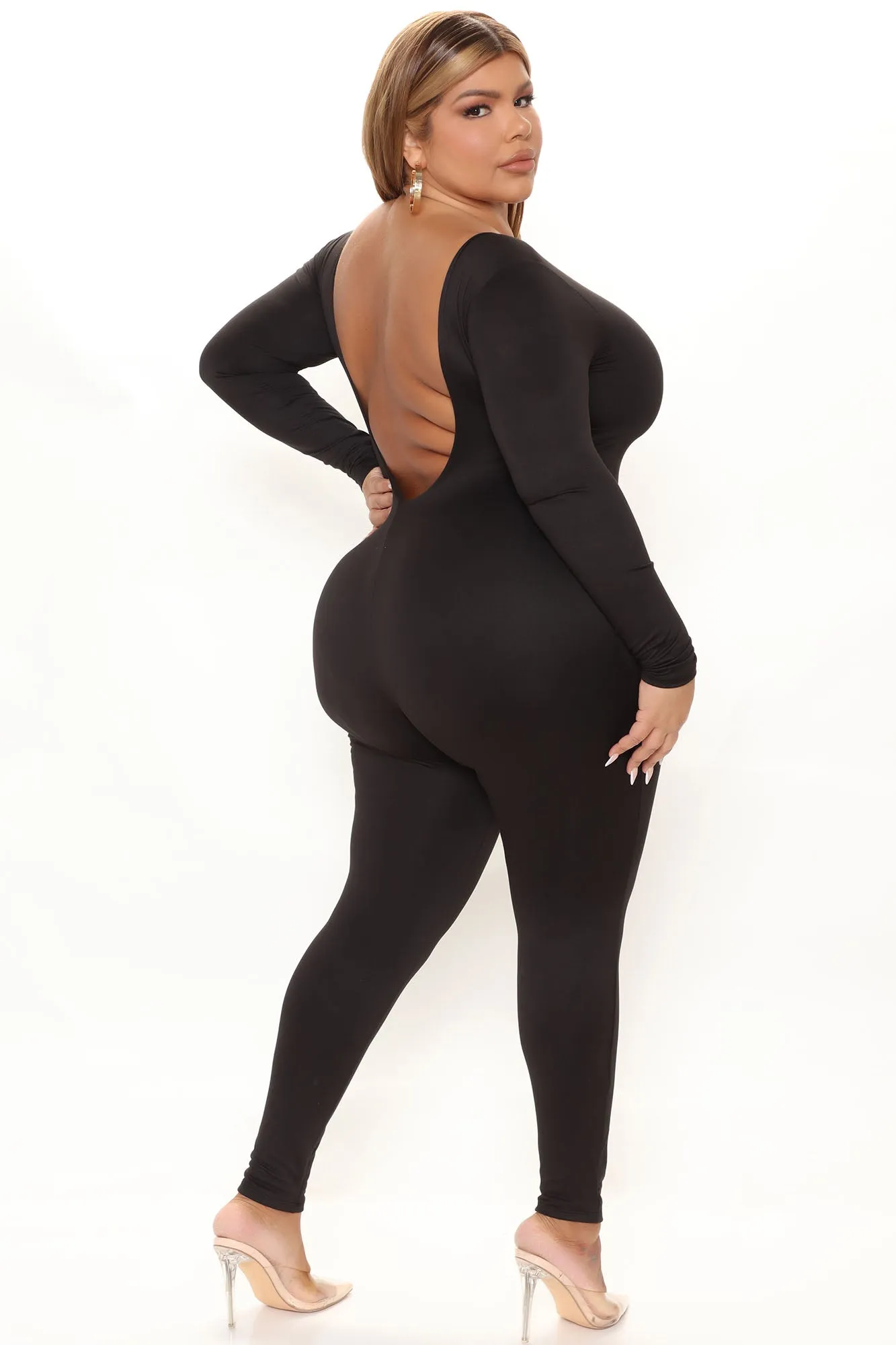 Back To You Jumpsuit - Black
