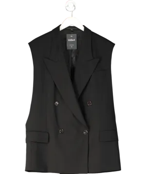 BOSS Black Sleeveless Double Breasted Sleeveless Blazer UK S