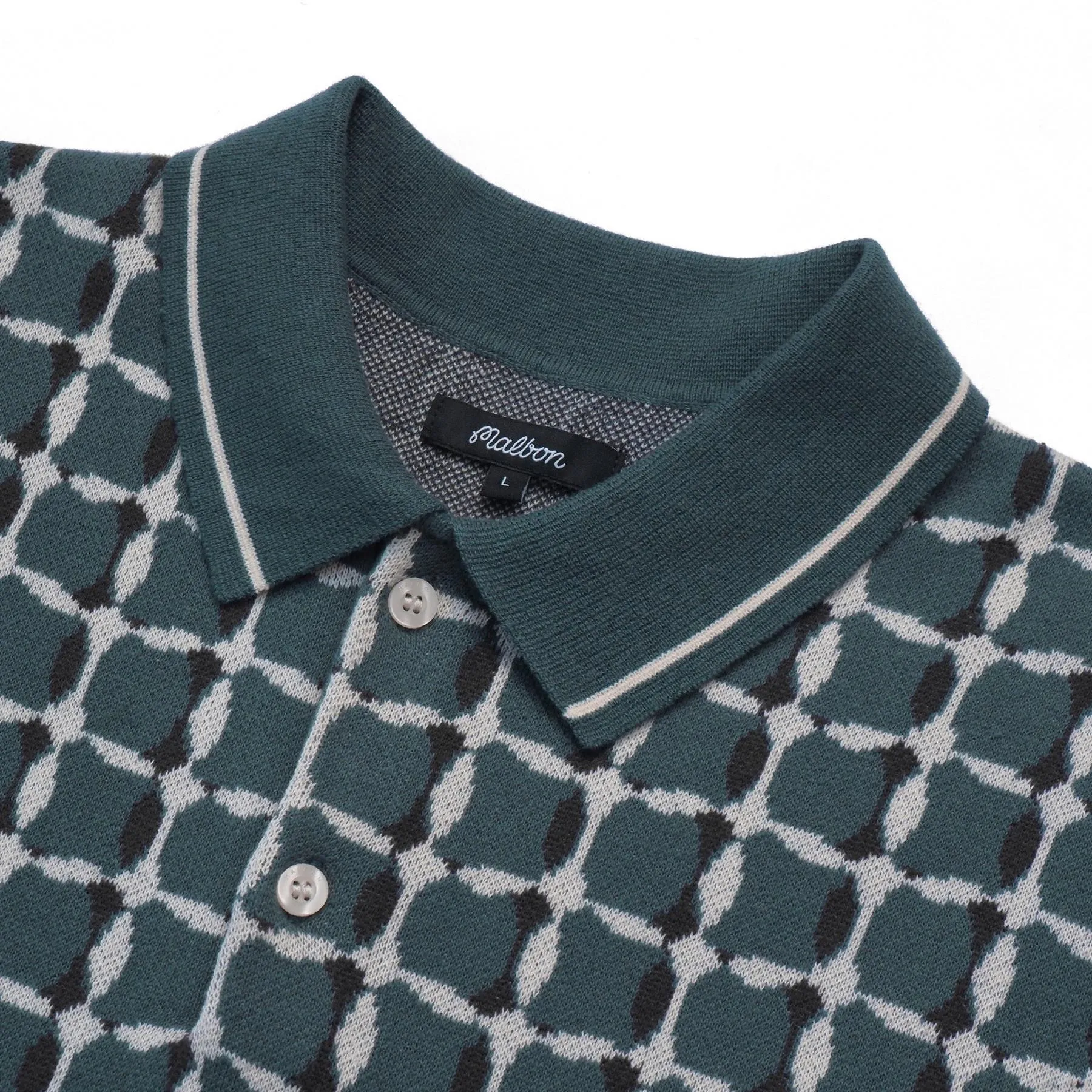 Bucket Weave Polo Bistro Green - SU24
