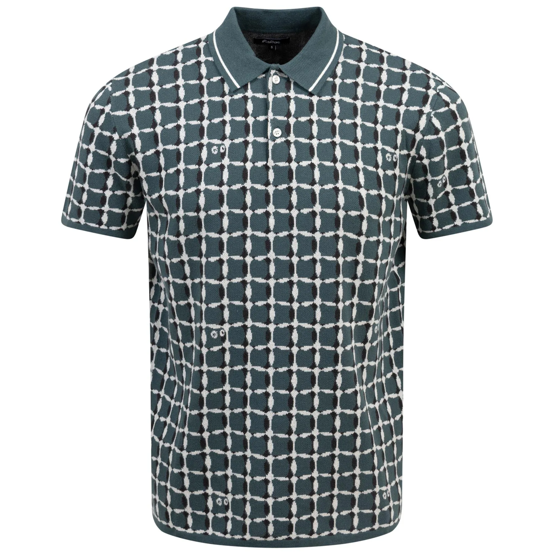 Bucket Weave Polo Bistro Green - SU24