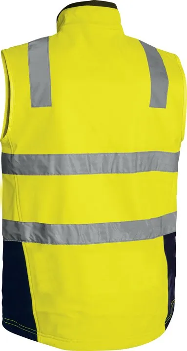 BV0348T Bisley Taped Hi Vis Softshell Vest