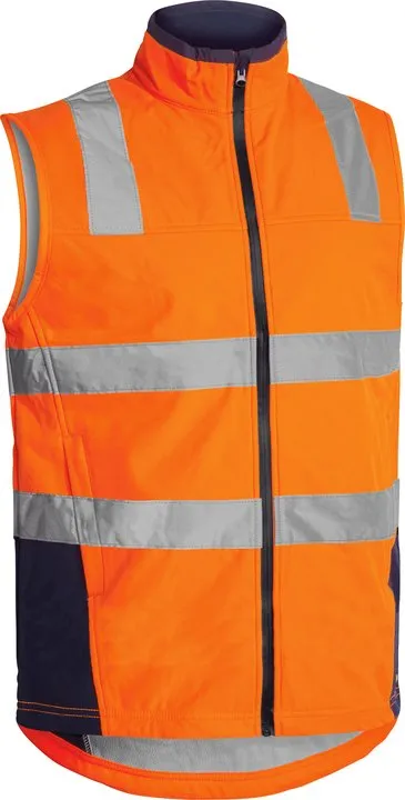 BV0348T Bisley Taped Hi Vis Softshell Vest