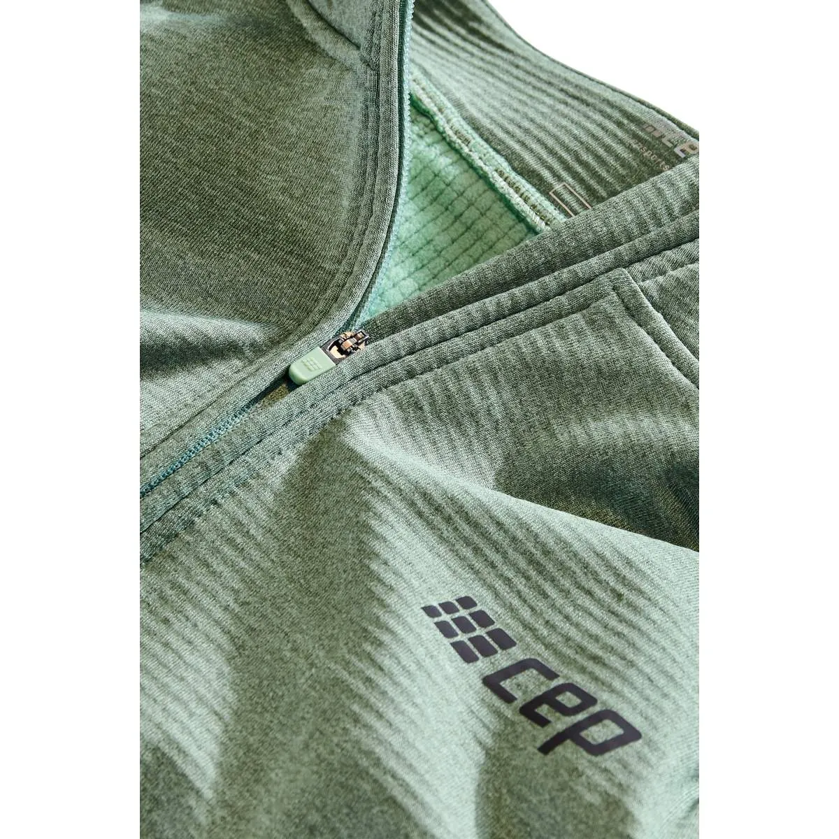 CEP CEP cold weather zip shirt, long sl 372 green