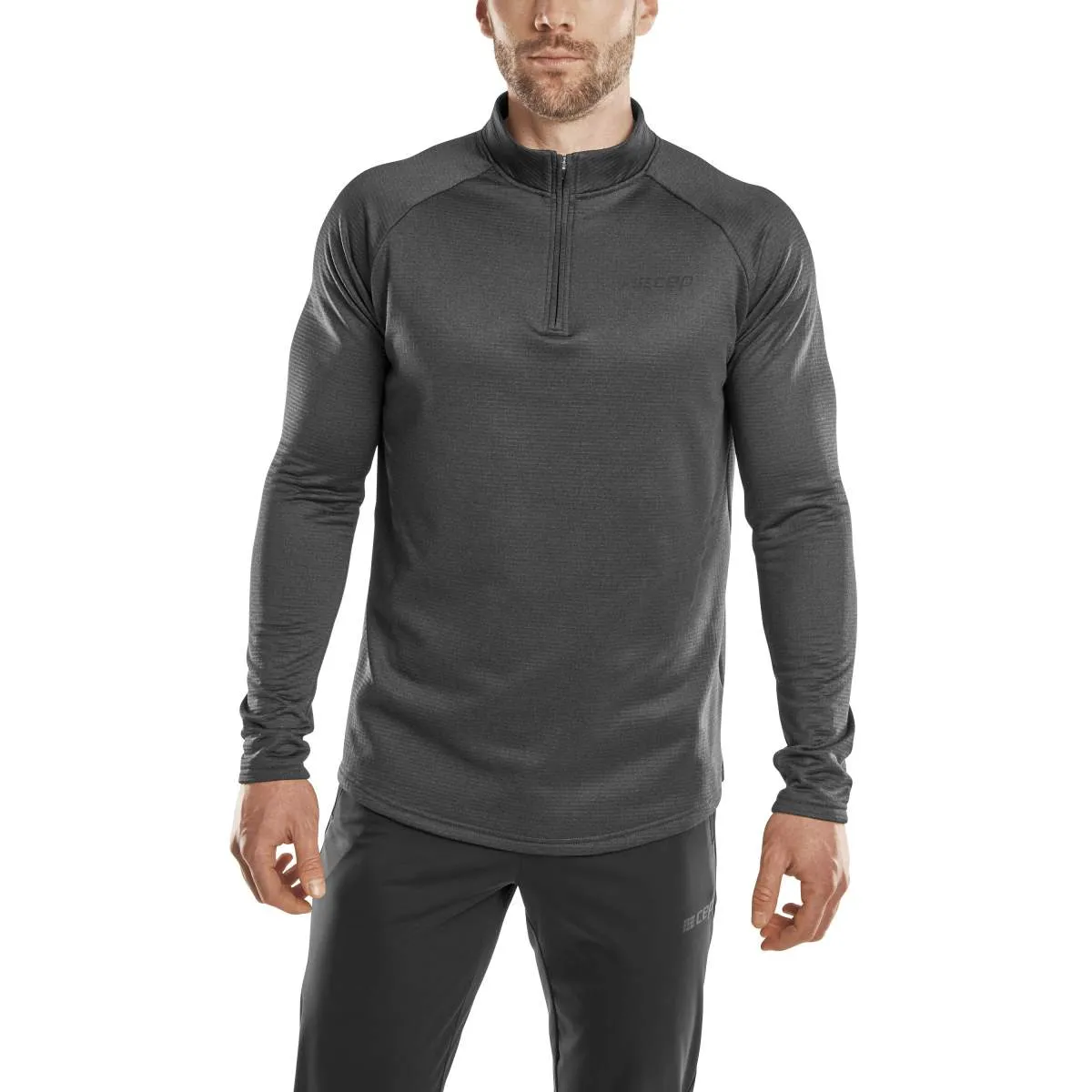 CEP CEP cold weather zip shirt, long sl 372 green