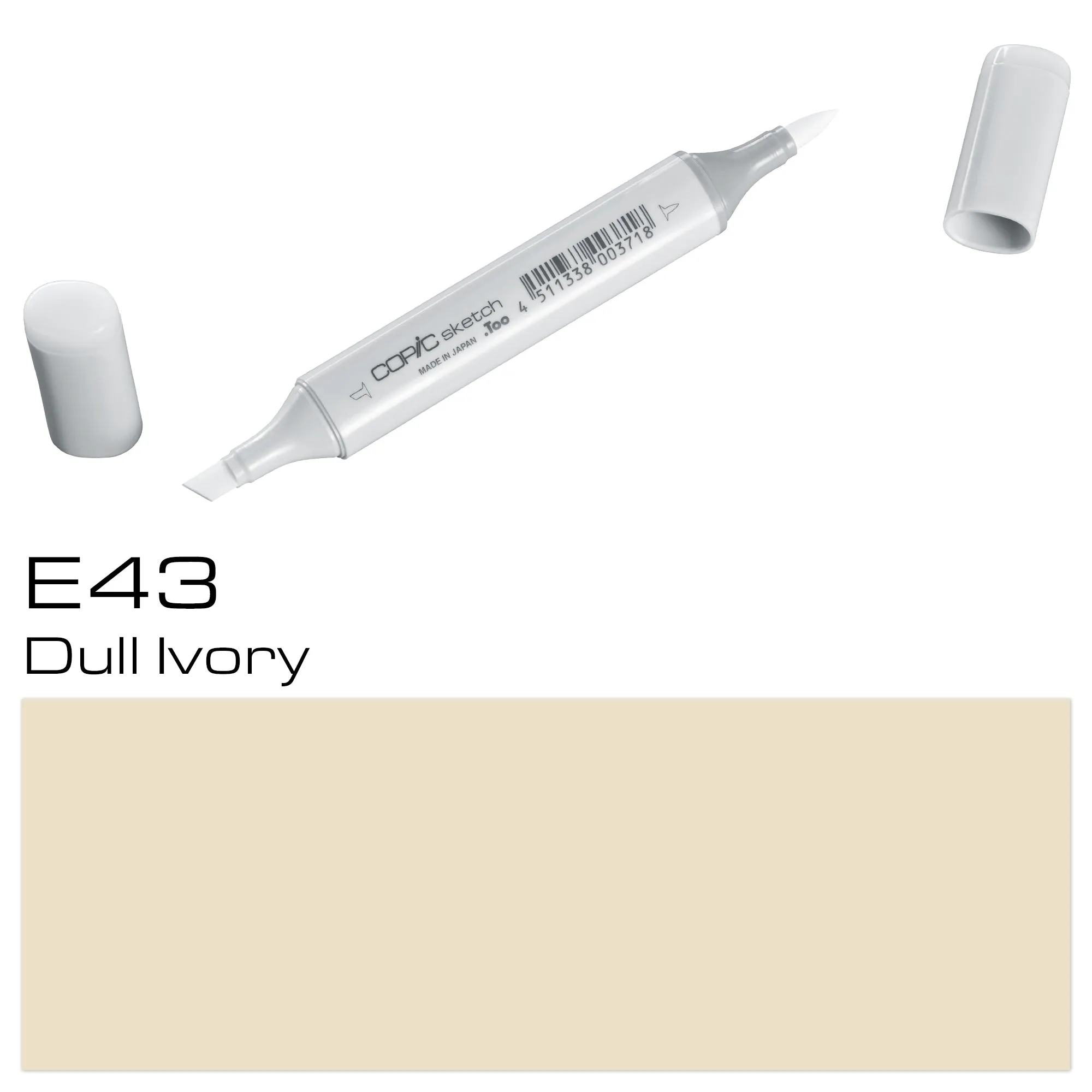 Copic Sketch Marker E43 Dull Ivory