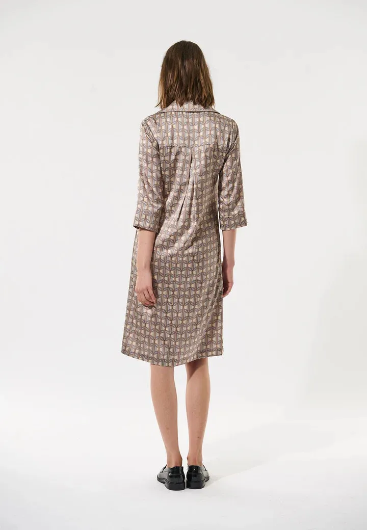 Dea Kudibal Stretch Silk Svea Apostle Shift Dress
