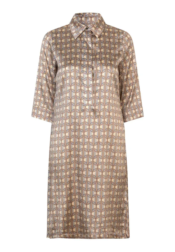 Dea Kudibal Stretch Silk Svea Apostle Shift Dress