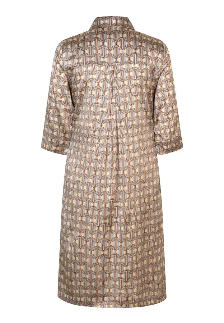 Dea Kudibal Stretch Silk Svea Apostle Shift Dress
