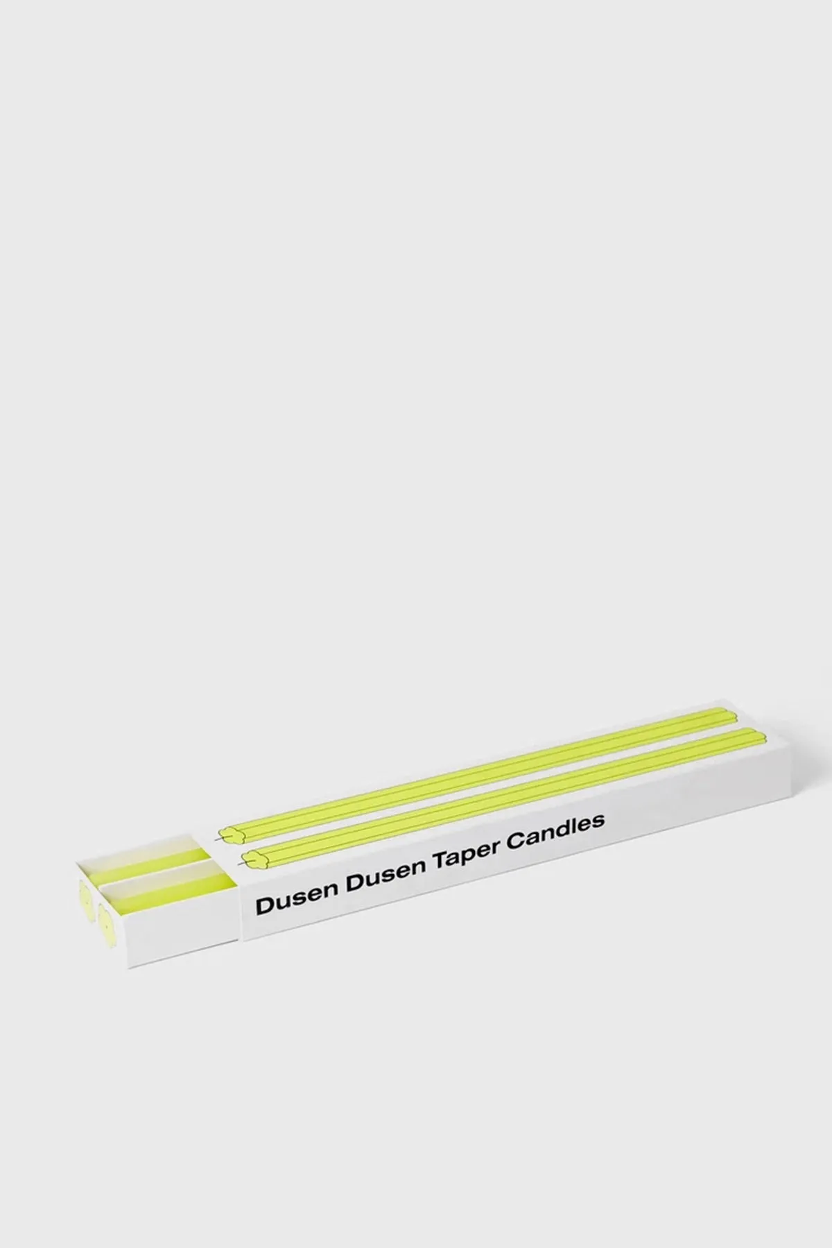 Dusen Dusen Taper Candles - Yellow