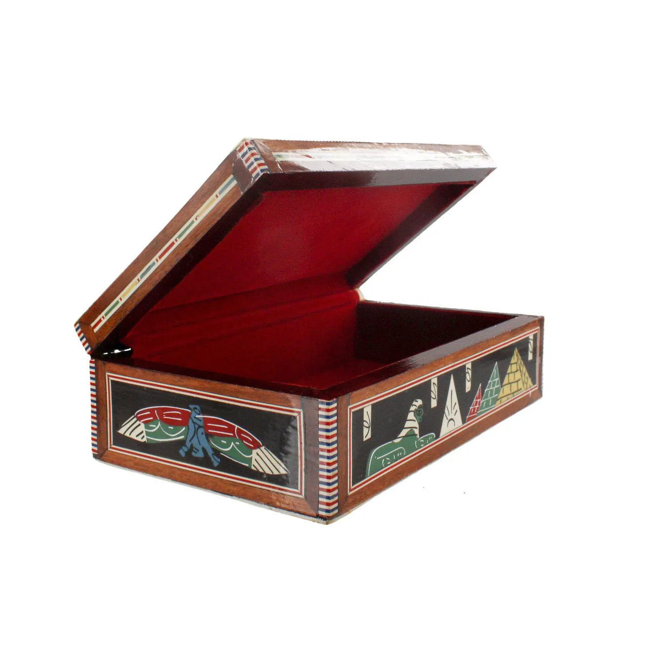 Egyptian Mother of Pearl Inlay Box Ancient Egyptian Design