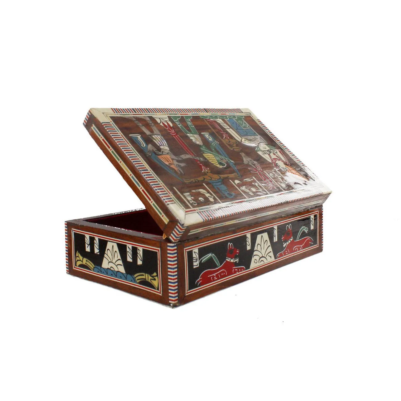 Egyptian Mother of Pearl Inlay Box Ancient Egyptian Design
