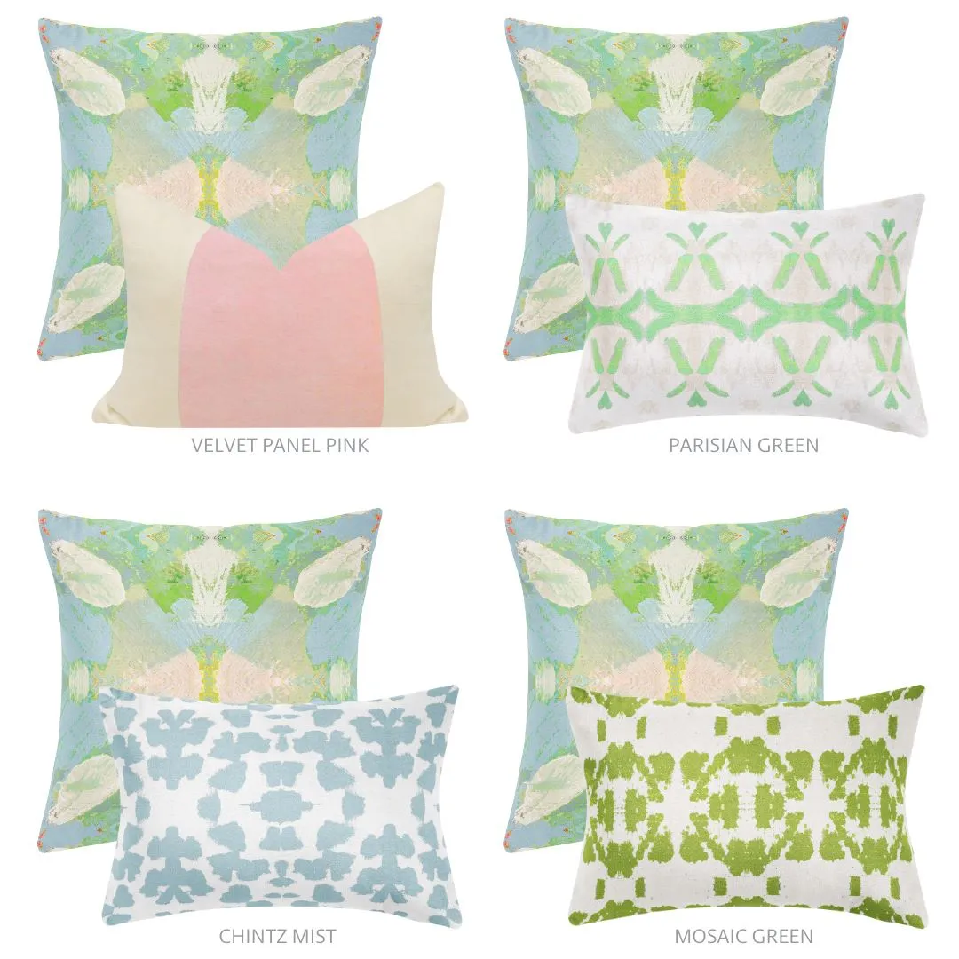 Elephant Falls 22x22 Pillow