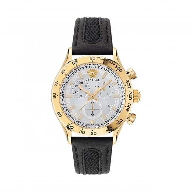 Gents Hellenyium Gold-Tone White-Silver Watch VE2U00222