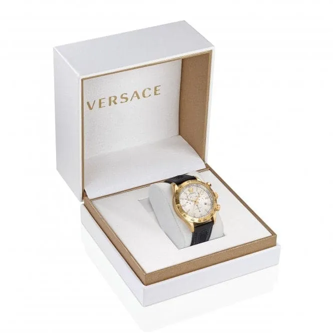 Gents Hellenyium Gold-Tone White-Silver Watch VE2U00222