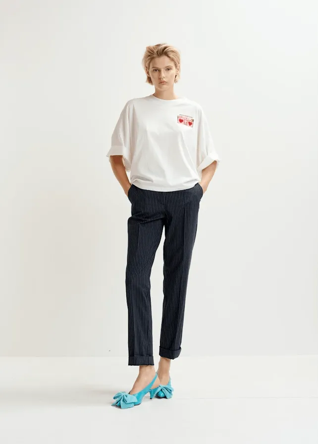 Hadio Embroidered T-Shirt