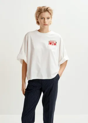 Hadio Embroidered T-Shirt