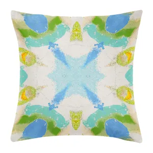 Hyacinth Azul 22x22 Pillow