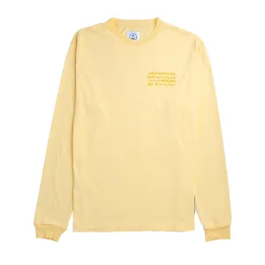 LASER Borne Long Sleeve Tee - Sun Faded