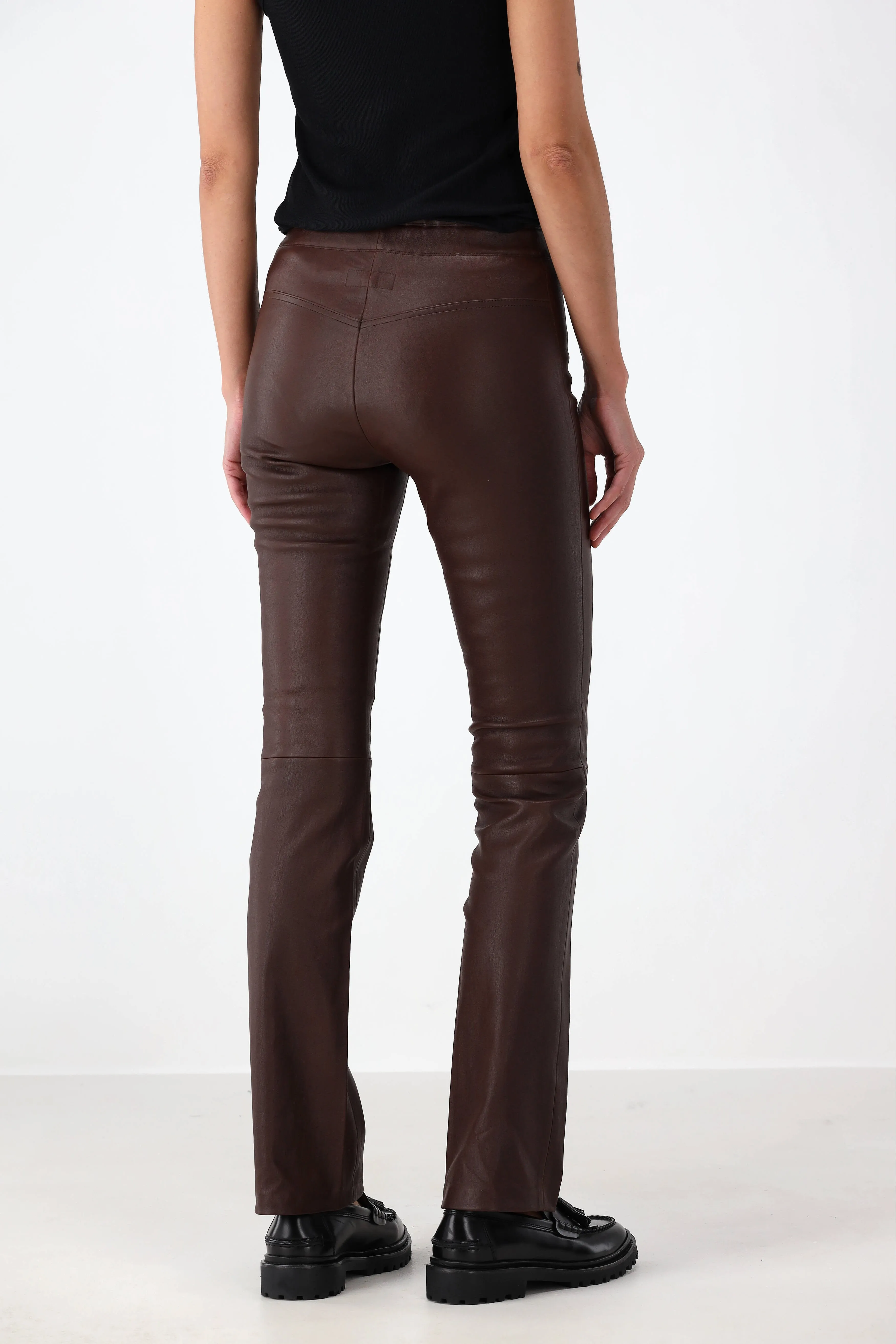 Lederhose JP Long in Moka