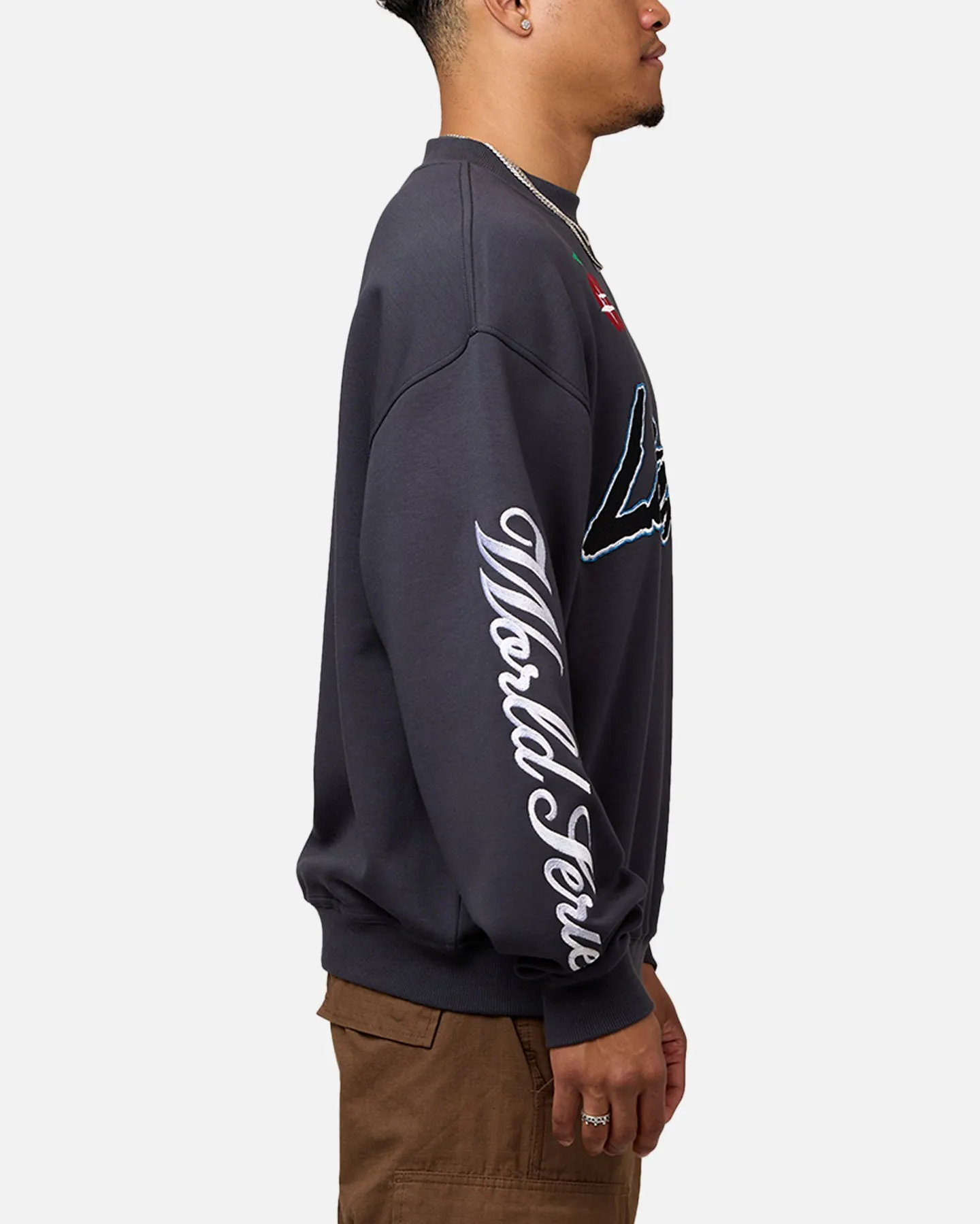 Loiter World Series Crewneck Navy
