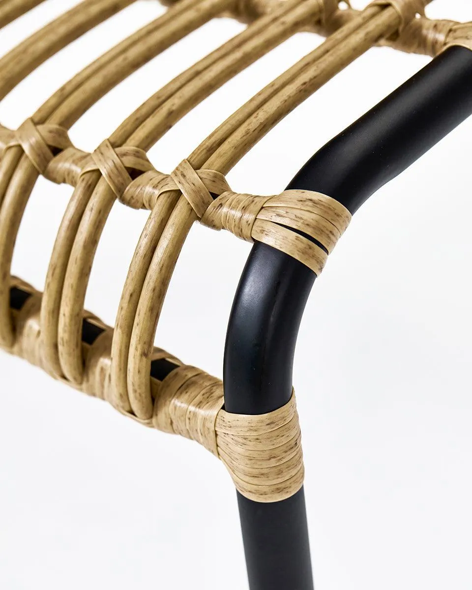 Loka Natural Lounge Chair (2/Set)