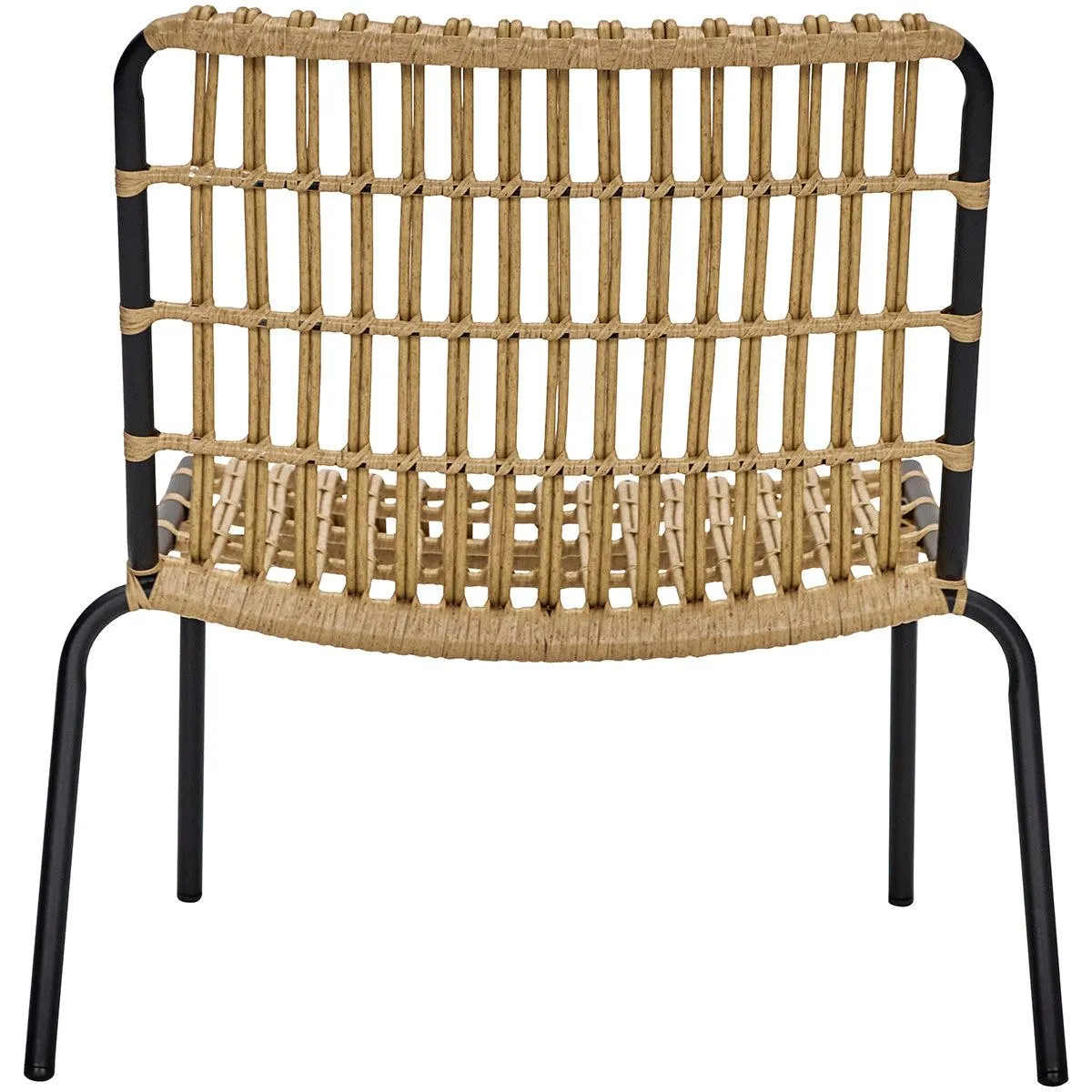 Loka Natural Lounge Chair (2/Set)