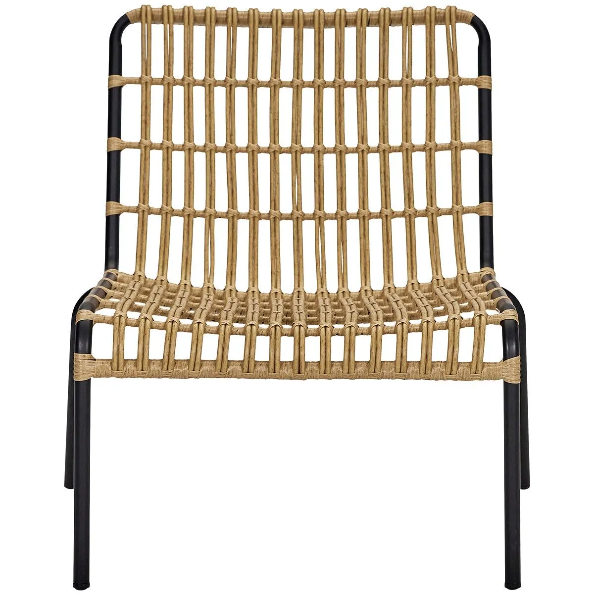Loka Natural Lounge Chair (2/Set)