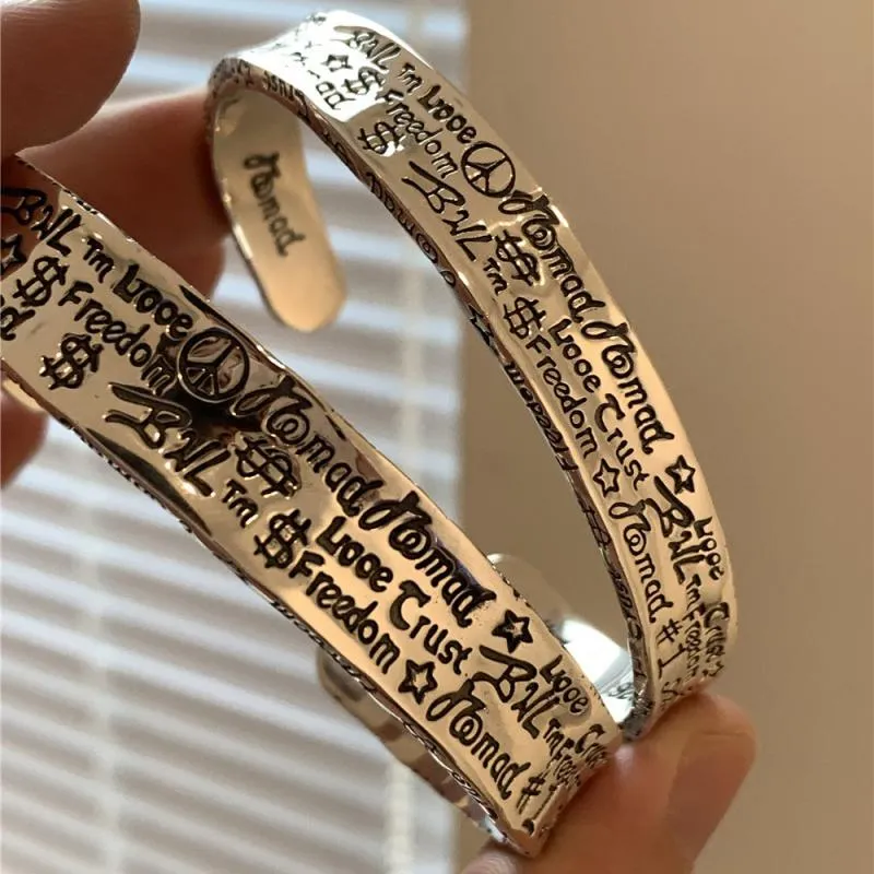 Men's Alphabet Graffiti Bracelet 12110874L