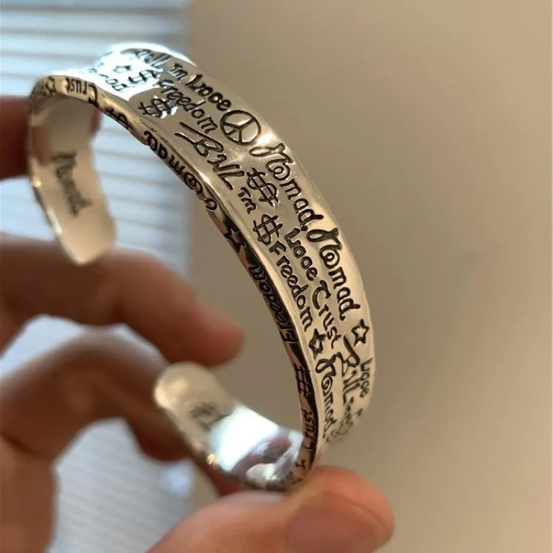 Men's Alphabet Graffiti Bracelet 12110874L
