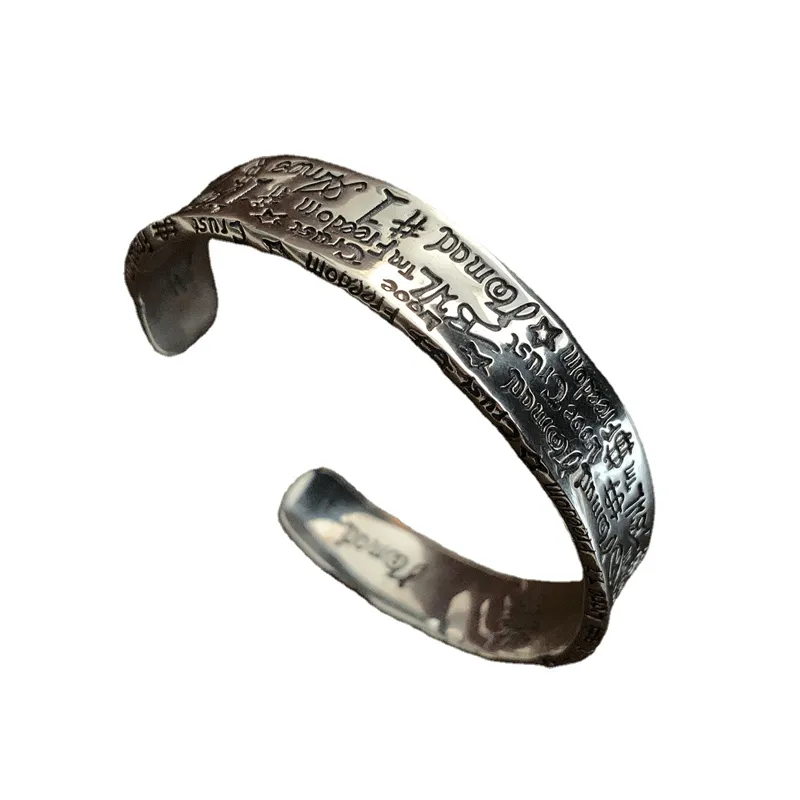 Men's Alphabet Graffiti Bracelet 12110874L