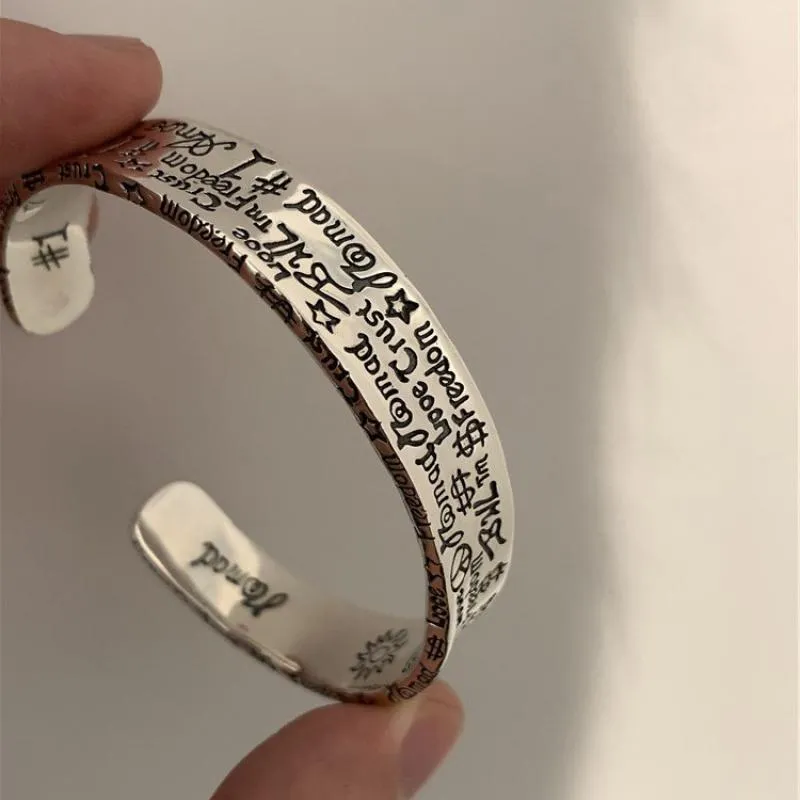 Men's Alphabet Graffiti Bracelet 12110874L