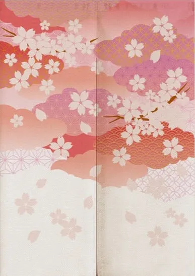 Nature Scene Japanese Door Curtains