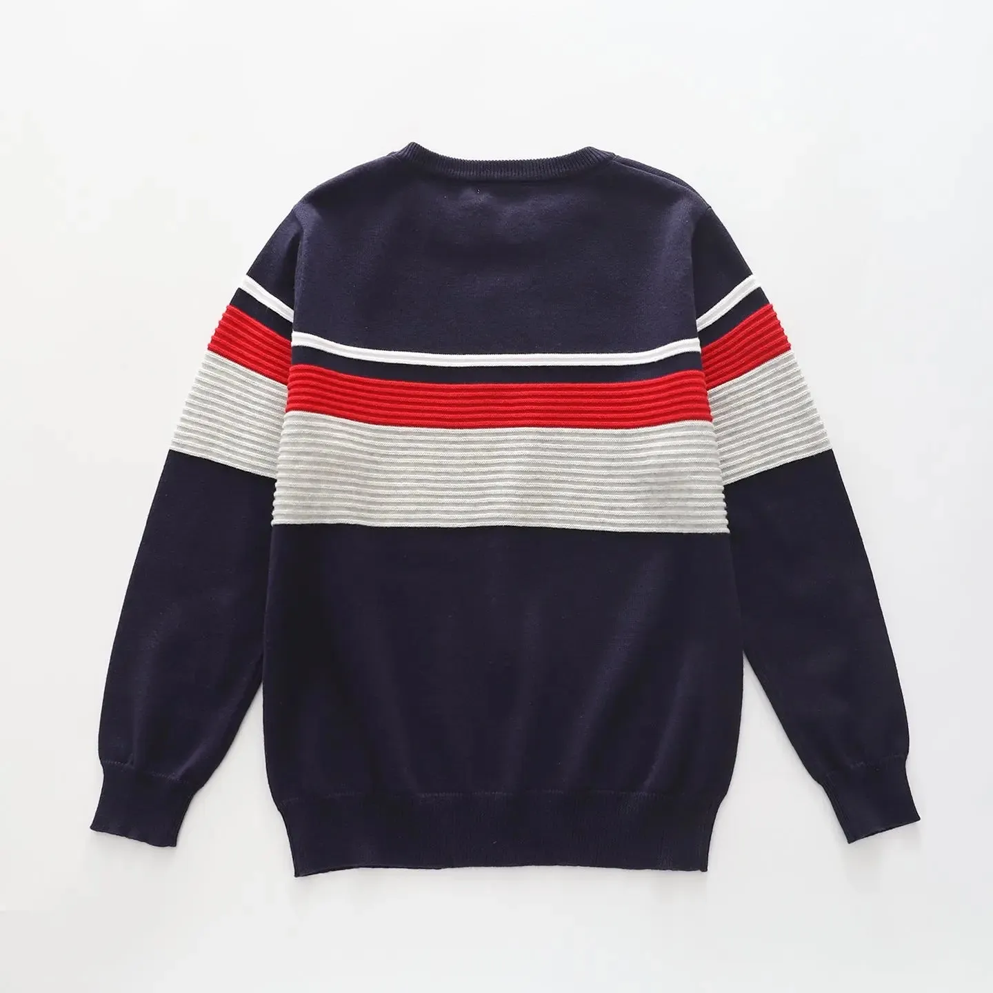 Navy Blue Knit, Older Boys Jumper