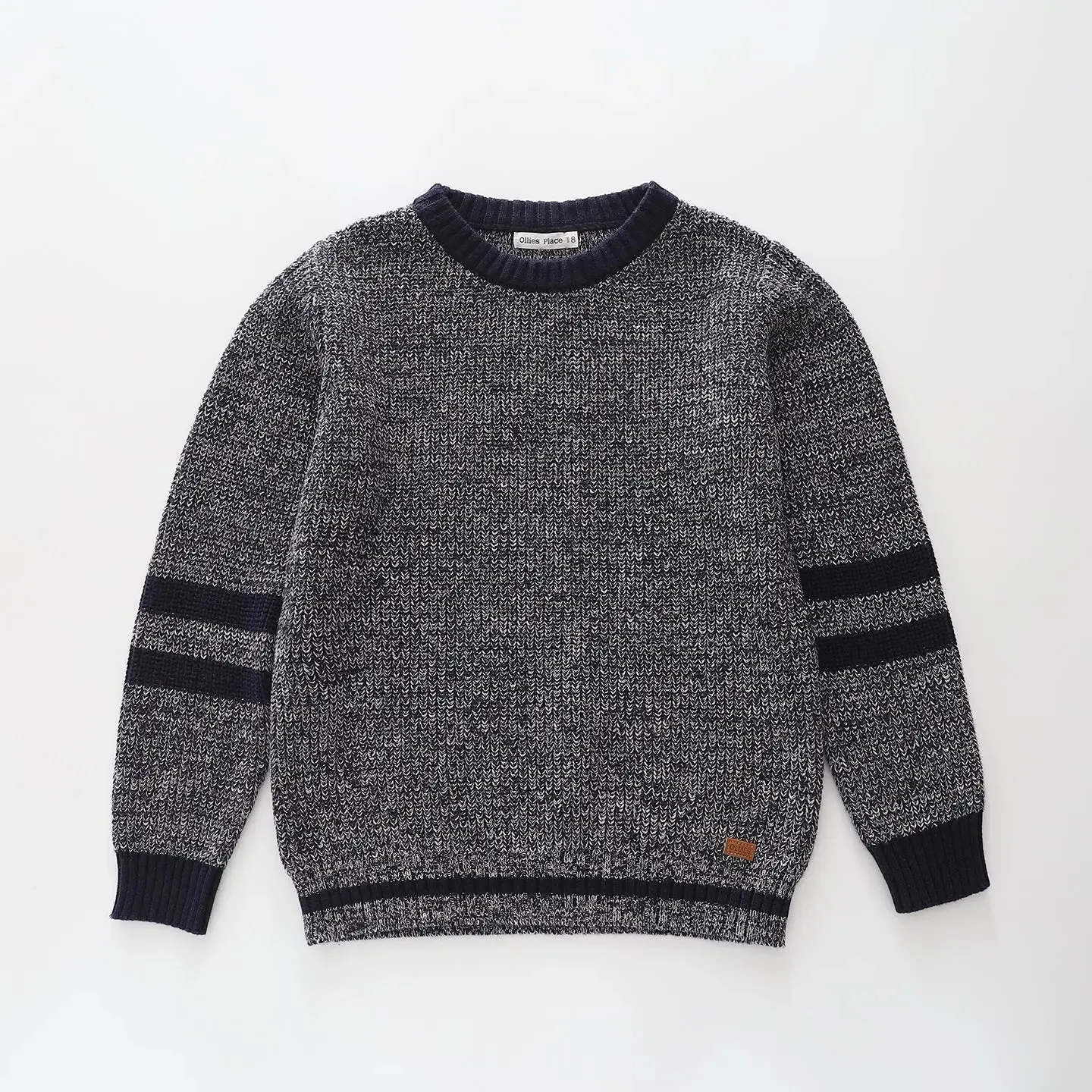Navy Marle Knit Jumper