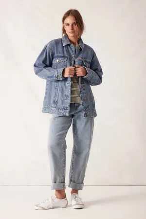 Oversize Denim Trucker