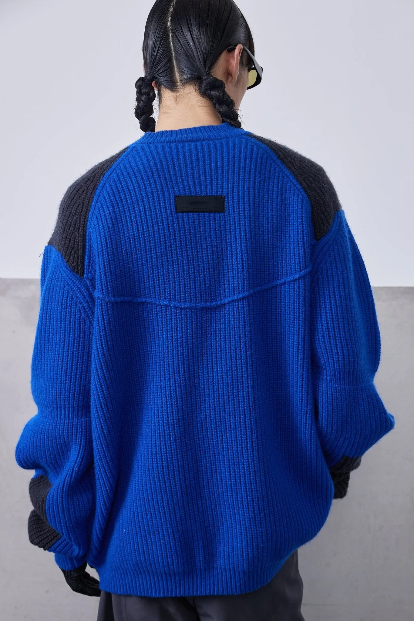 Patchwork Chunky Sweater