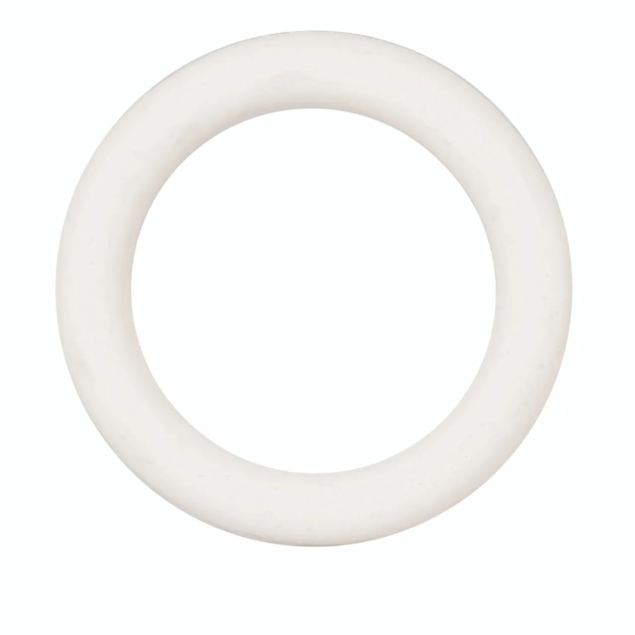 Rings! White Rubber Cock Ring - Small