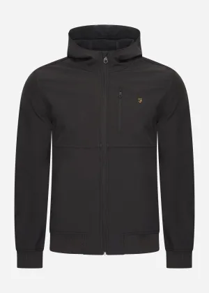 Rudd softshell jacket - black