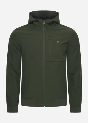 Rudd softshell jacket - evergreen