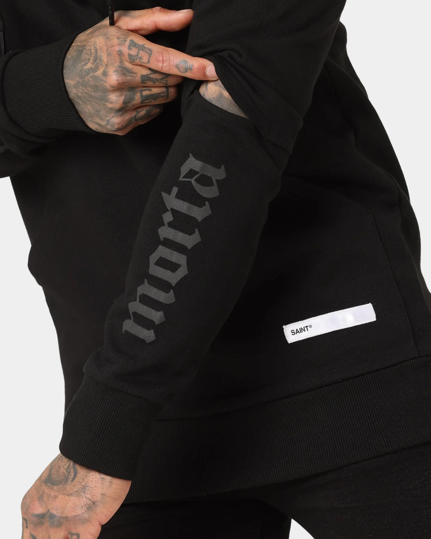 Saint Morta Gothica New Age Hoodie Black/Black