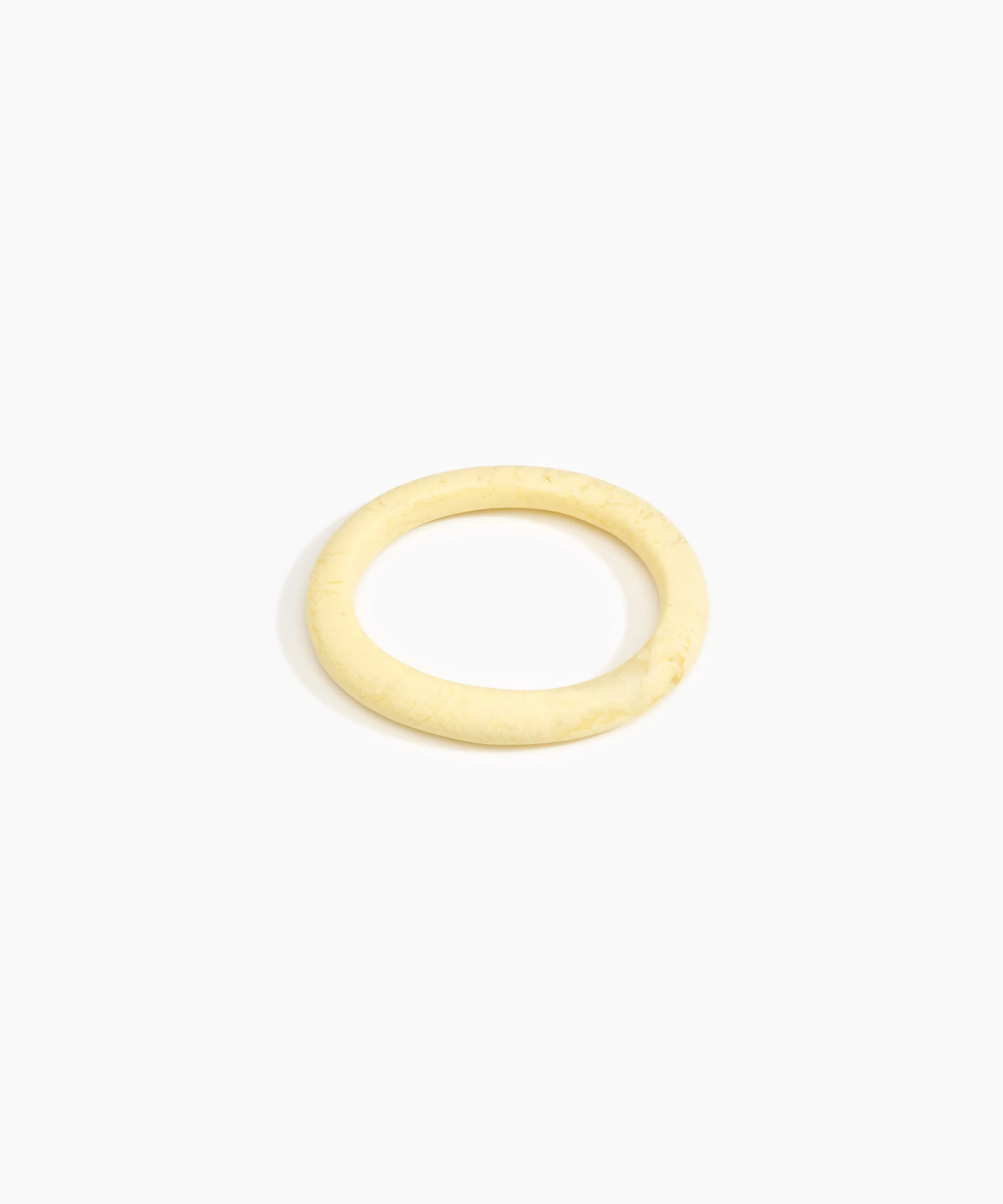 Small Organic Oval Bangle