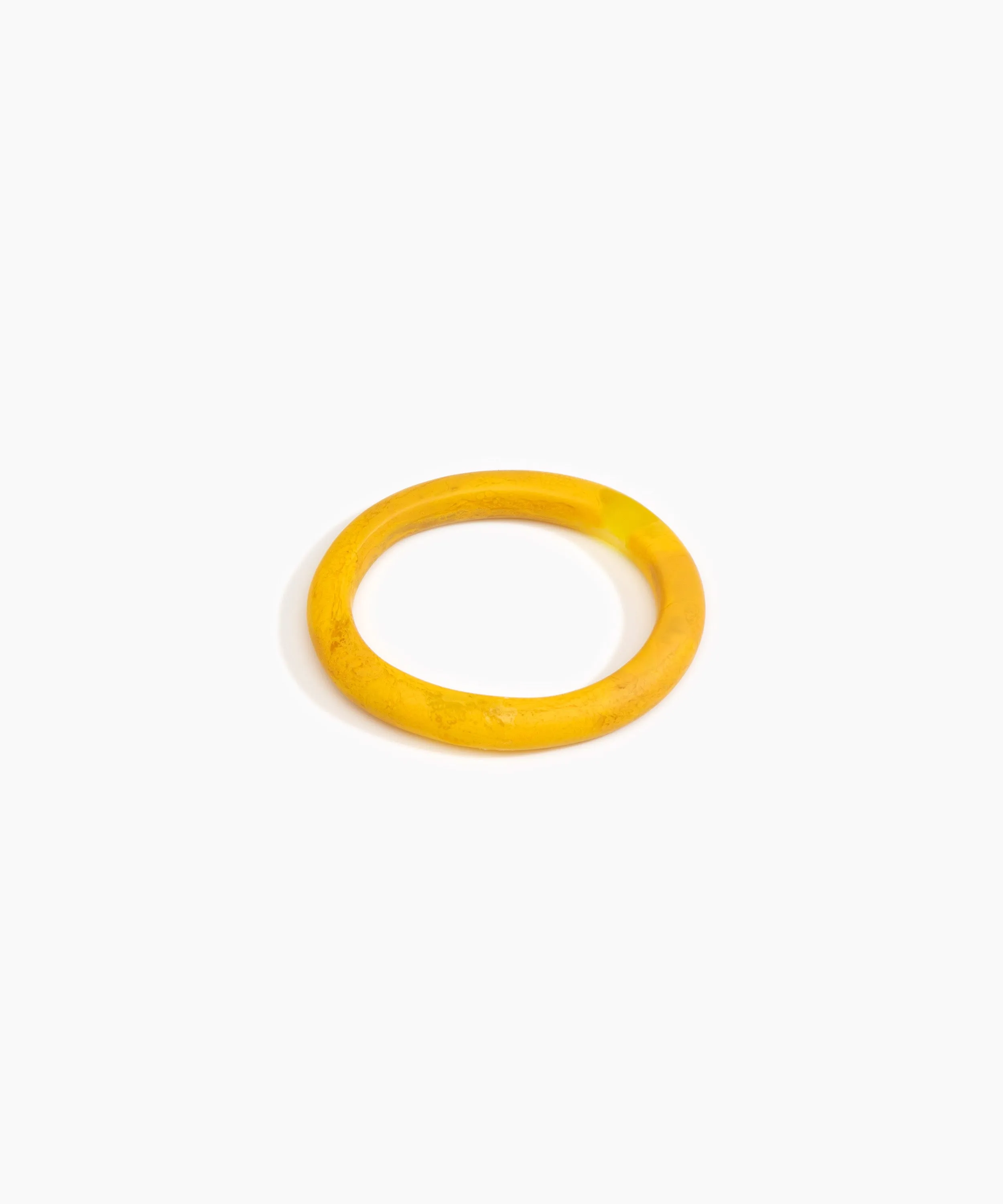 Small Organic Oval Bangle