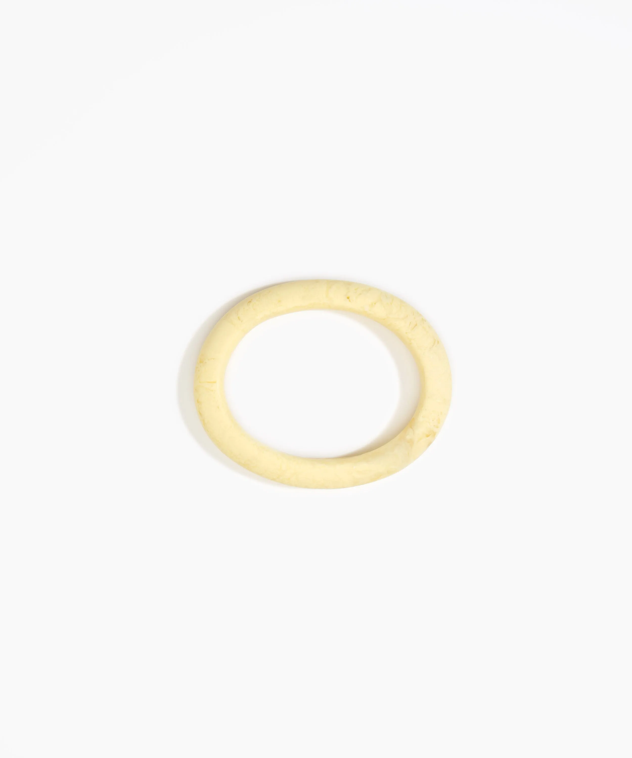 Small Organic Oval Bangle